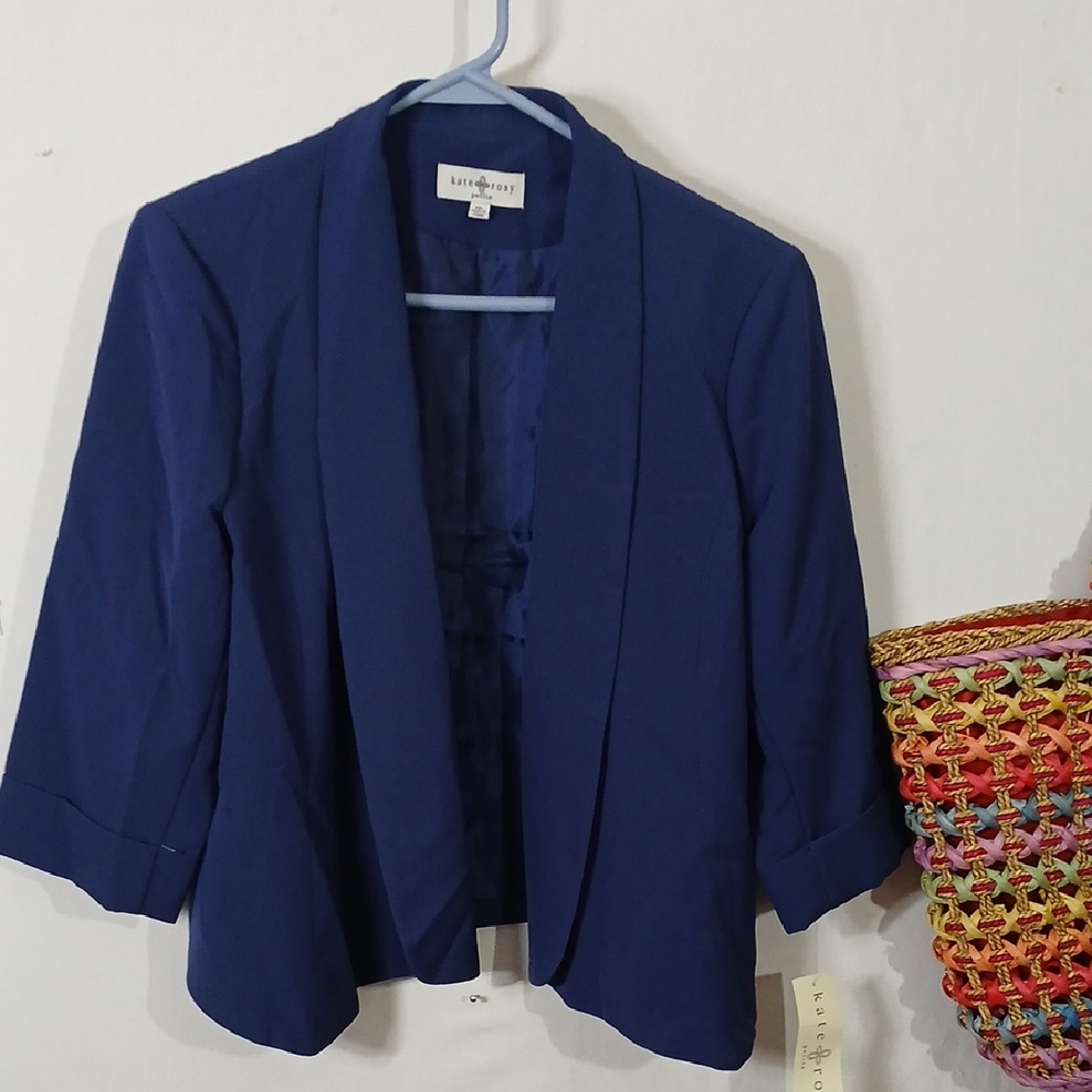 Elegant Navy Women's Blazer